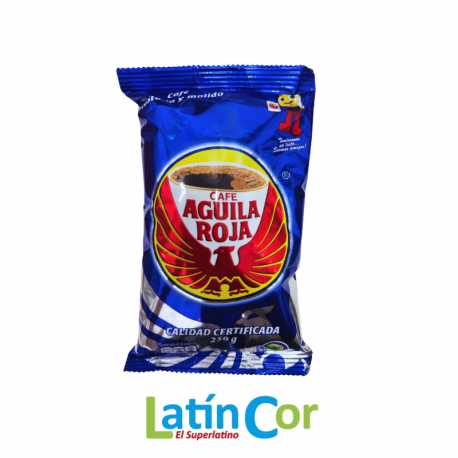 CAFE AGUILA ROJA MOLIDO X 250 G