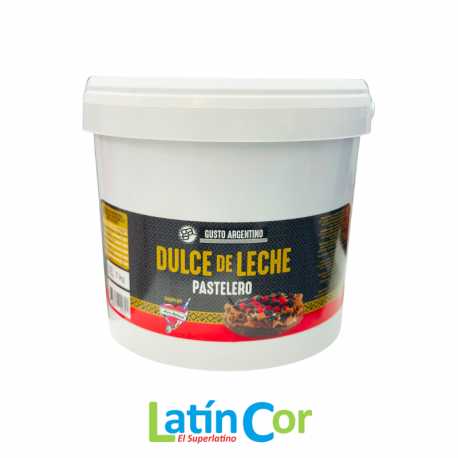 DULCE DE LECHE PASTELERO GUSTO ARGENTINO X 7 KG