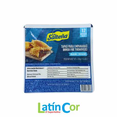 TAPAS HOJALDRE LA SALTEÑA 330G X 12U
