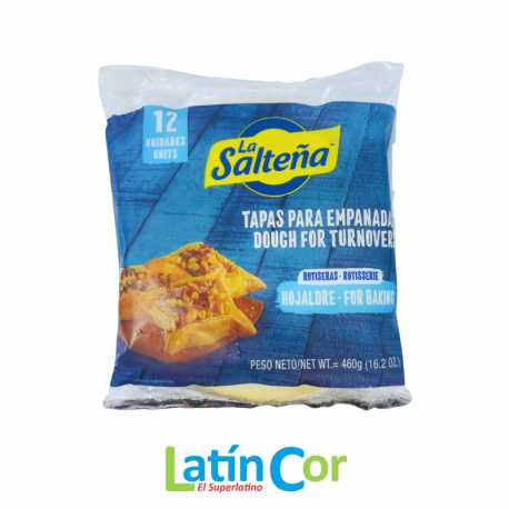 TAPAS HOJALDRE LA SALTEÑA 460G X 12U