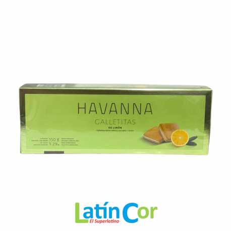 GALLETAS LIMON HAVANNA X 6 UNIDADES