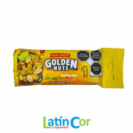 GOLDEN NUTS SALADOS LIMON X 78GR 