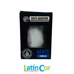 MATE CRIOLLO GA 2 BOMBILLAS + LIMPIADOR