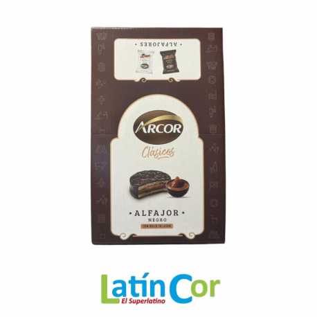 ALFAJOR NEGRO ARCOR X 14 UNIDADES (700 G)