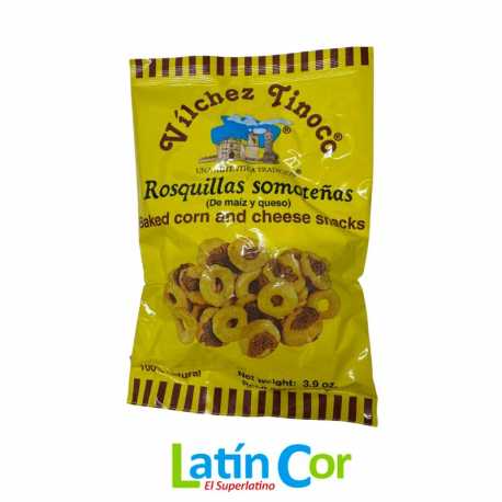 ROSQUILLAS SOMOTEÑAS (maíz y queso)