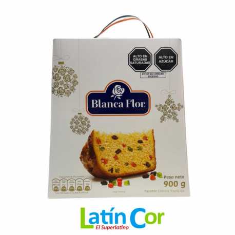 PANETON BLANCA FLOR 900G 