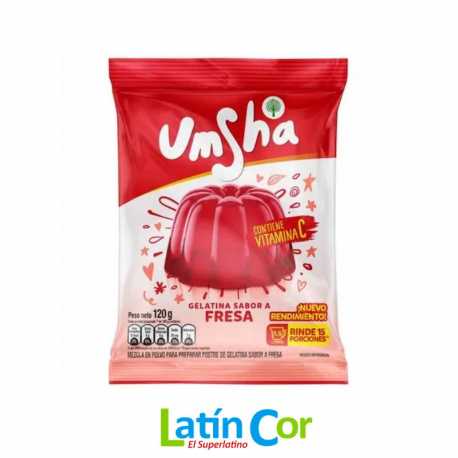 GELATINA FRESA UMSHA 120GR