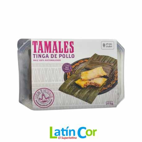 TAMAL LA REINA TINGA DE POLLO